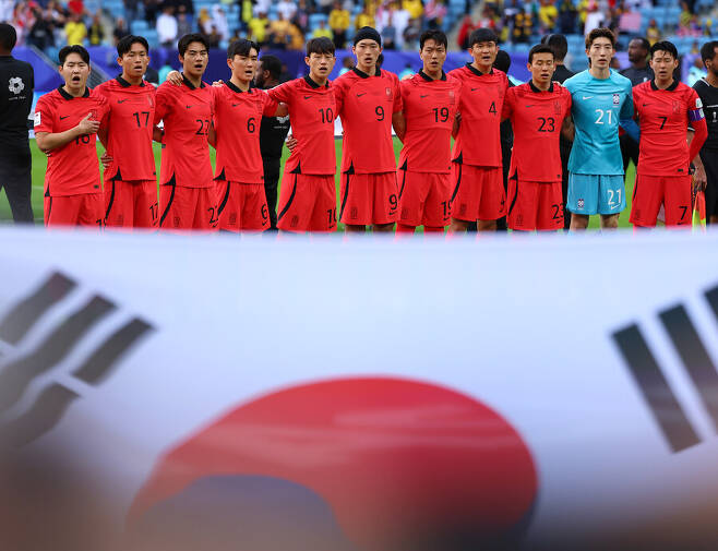 ▲ 한국 대표팀이 2023 아시아축구연맹(AFC) 카타르 아시안컵에서 사우디아라비아와 16강에서 붙게 됐다 ⓒ연합뉴스