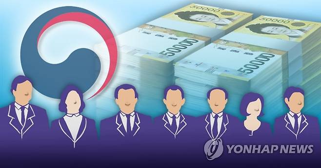 정부 고위직 재산공개(PG) [제작 이태호, 조혜인] 사진합성, 일러스트