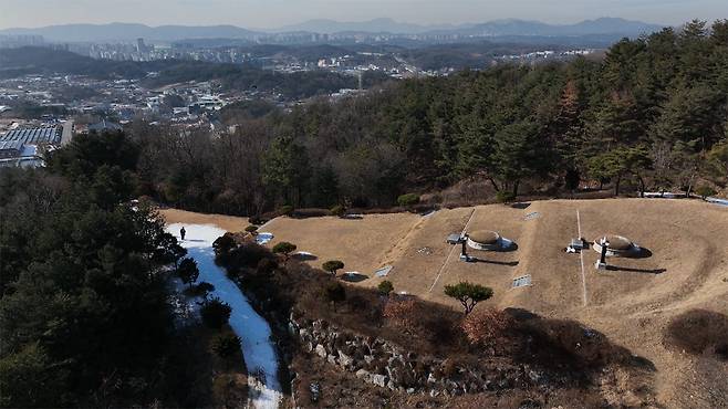 경기 남양주시 한양학원 설립자 묘소