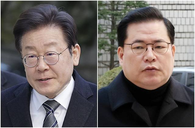 이재명 더불어민주당 대표(왼쪽 사진)와 유동규 전 성남도시개발공사 기획본부장. 뉴시스