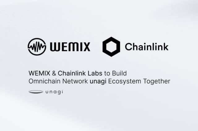 위메이드의 가상자산 위믹스를 발행하는 위믹스 재단은 지난해 체인링크 랩스와 전략적 제휴를 체결했다. /위메이드 제공