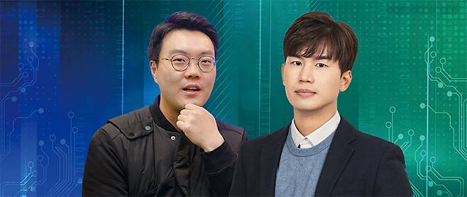 (왼쪽부터) 박성혁 임팩트AI 공동 창업자카이스트 응용수학, 경영공학부 석·박사, 뉴욕대 박사 후 과정 연구원, 현 카이스트 경영대 조교수, 전 레코벨 대표, 전 아이겐코리아 대표, 전 두나무앤파트너스 심사역, 전 더블유컨셉 CTO 이민형 임팩트AI 공동 창업자 카이스트 산업 및시스템공학·기술경영학,경영공학부 석·박사사진 박상훈 조선일보 기자·임팩트AI