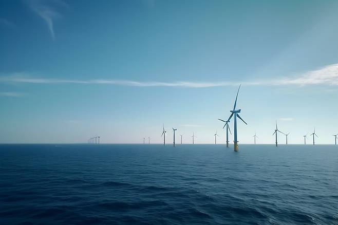 Offshore wind turbines (123rf)