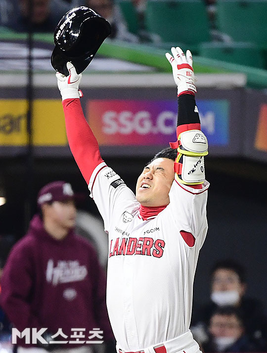 SSG에서 많은 추억을 쌓았던 김강민. 사진=김영구 기자