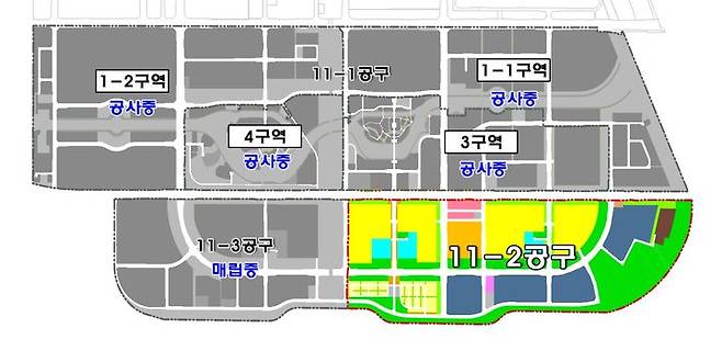 [인천=뉴시스] 송도국제도시 11-2공구. (사진=인천경제청 제공) *재판매 및 DB 금지