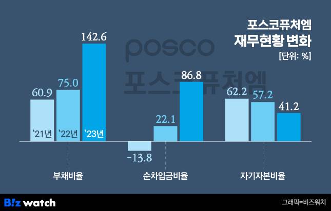 포스코퓨처엠 재무현황./그래픽=비즈워치