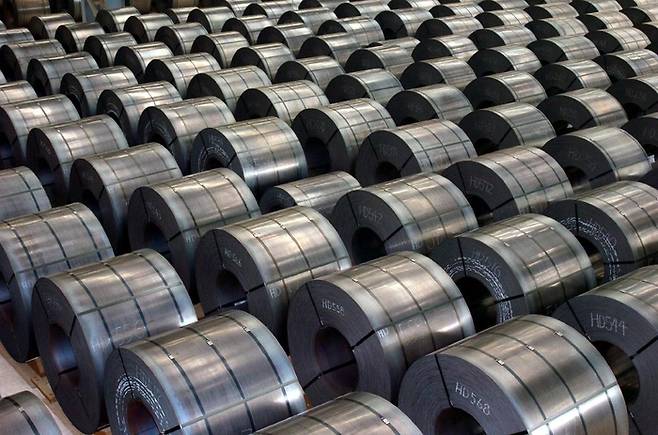 Hot-rolled steel sheets [Courtesy of Hyundai Steel]