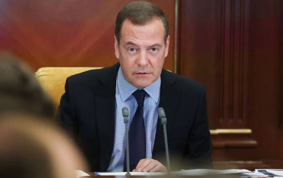 드미트리 메드베데프 러시아 국가안보회의 부의장 자료사진