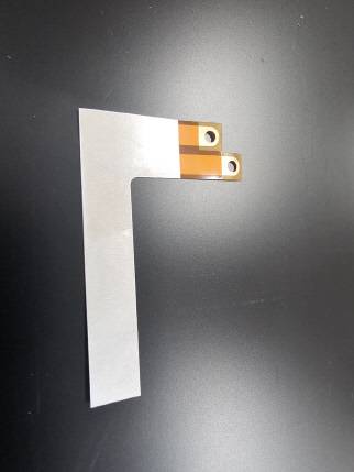 누리비스타가 개발한  공정배관용 고온 필름히터