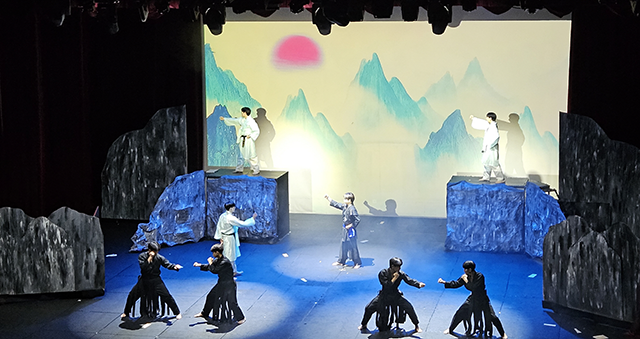 관람석에서 바라본 2024년 태권도원 상설공연 장면@태권도원 T1공연장. 사진=태권도진흥재단 제공