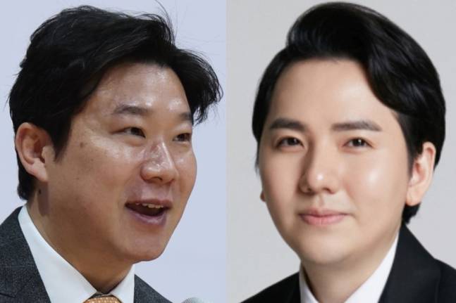 진종오 대한체육회 이사(왼쪽)와 팝페라 테너 임형주. /사진=연합뉴스