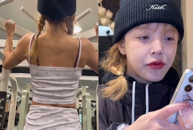 그룹 AOA 출신 신지민. (신지민 소셜네트워크서비스)