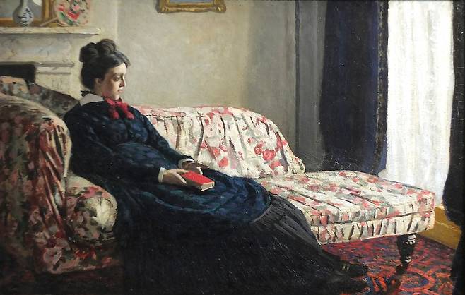 클로드 모네, 'Meditation. Madame Monet on the Sofa'