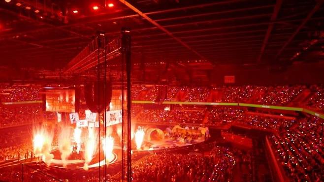 지난해 12월 2일 인스파이어 아레나에서 열린 멜론뮤직어워드.[사진제공 = 인스파이어]