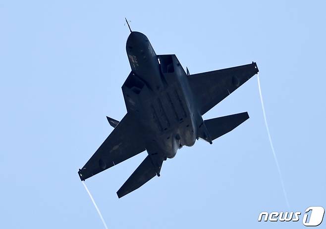 한국형 전투기 KF-21 '보라매'.2023.10.17/뉴스1 ⓒ News1 구윤성 기자