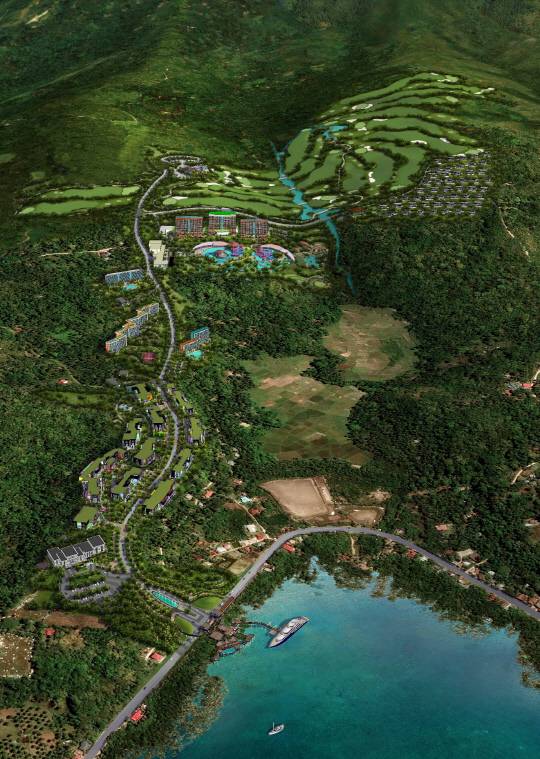 필리핀 보홀 한류관광단지 조감도