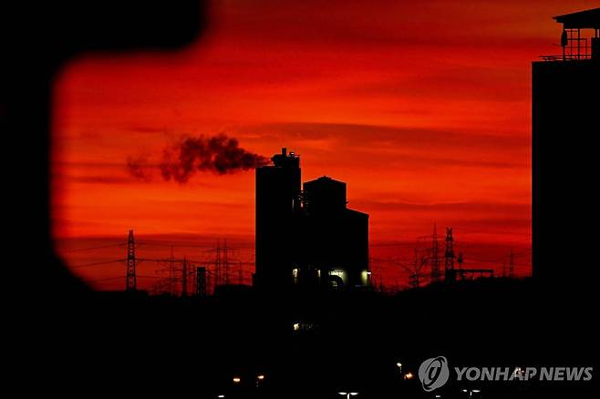 프랑크푸르트 암 마인의 한 화학 공장[AFP=연합뉴스 자료사진]
