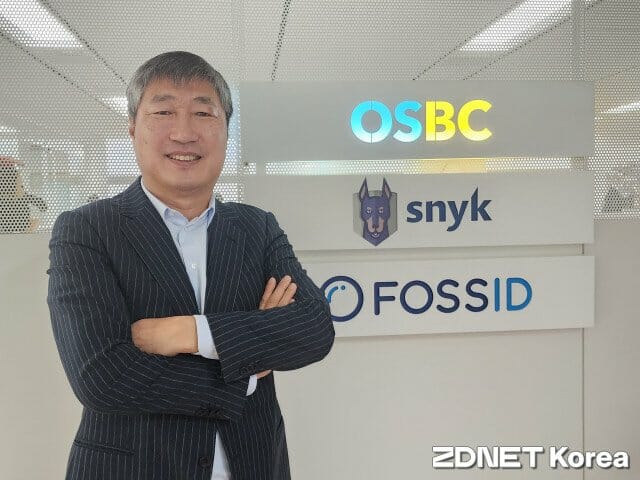 지난 1일 한국공개소프트웨어협회장에 취임한 김택완 OSBC 대표.