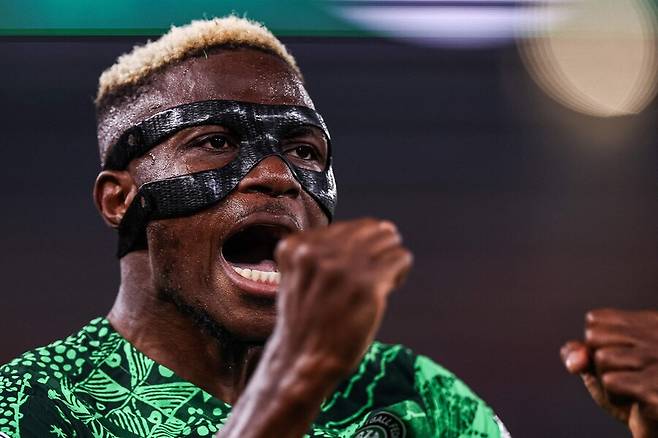 ▲ 나이지리아와 나폴리 공격수 빅터 오시멘. ⓒ연합뉴스/AFP/REUTERS