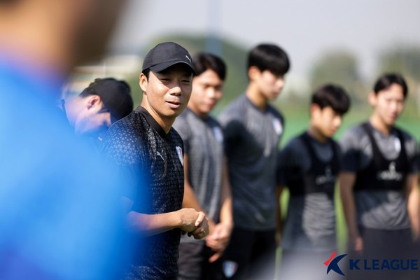 염기훈 수원삼성 감독. 한국프로축구연맹 제공