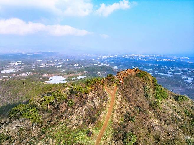 군산 오름[사진/백승렬 기자]