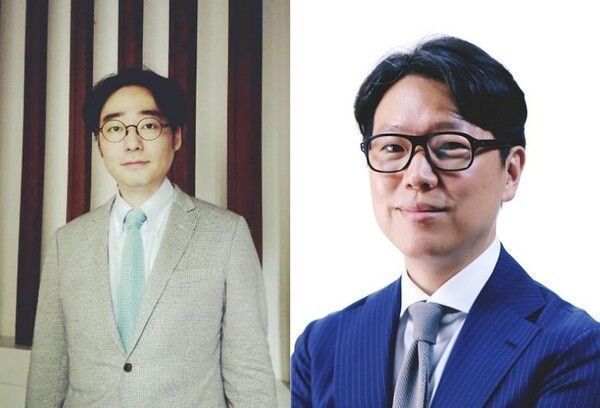 (왼쪽부터) 임종윤 한미약품 사장, 임종훈 한미정밀화학 사장 ⓒ한미약품