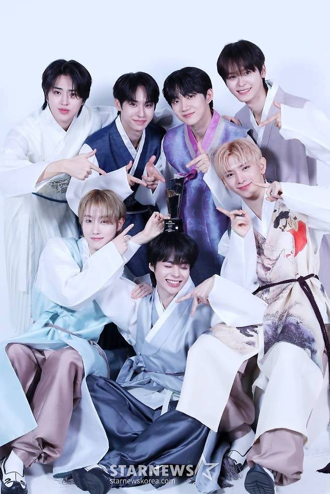 그룹 템페스트 AAA 인터뷰 겸 2024 한복 설날 /사진=김창현 기자 chmt@