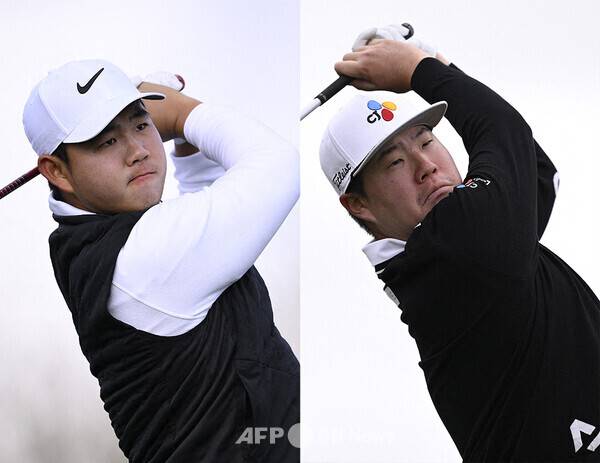 2024년 미국프로골프(PGA) 투어 WM 피닉스 오픈에 출전한 김주형, 임성재 프로. 사진제공=ⓒAFPBBNews = News1