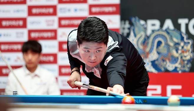 결승전을 치르는 SK렌터카 조건휘