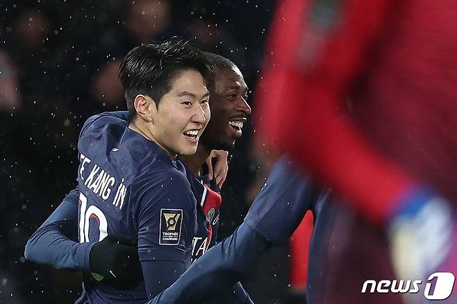 프랑스 파리 생제르맹(PSG) 이강인. ⓒ AFP=뉴스1