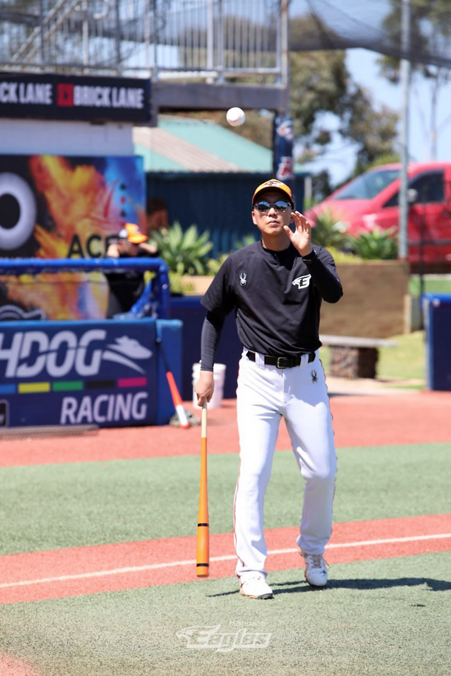 한화 김우석 코치. 사진 | 한화 이글스.