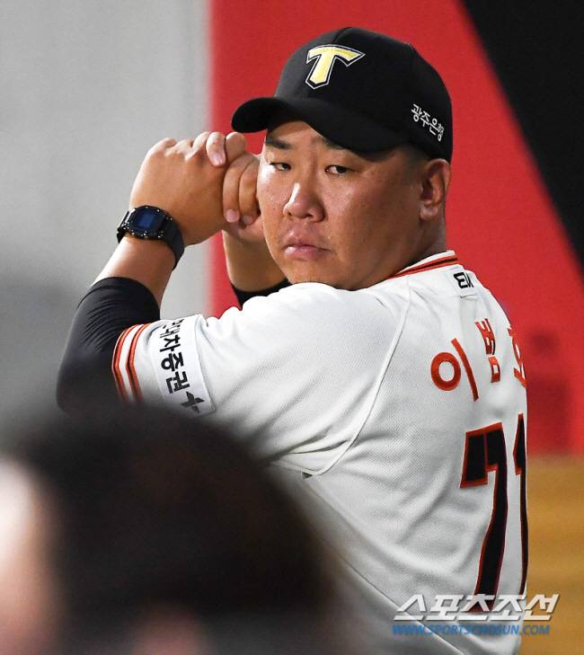 KIA 이범호 코치. 광주=박재만 기자 pjm@sportschosun.com