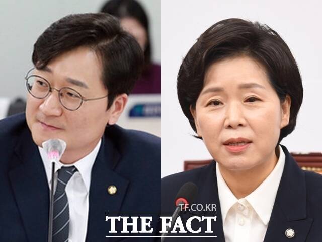 (왼쪽부터) 장철민 민주당 의원과 양향자 개혁신당 원내대표는 정치 양극화를 극복하고 정치 회복에 나서야 한다고 강조했다. /더팩트DB, 이새롬 기자