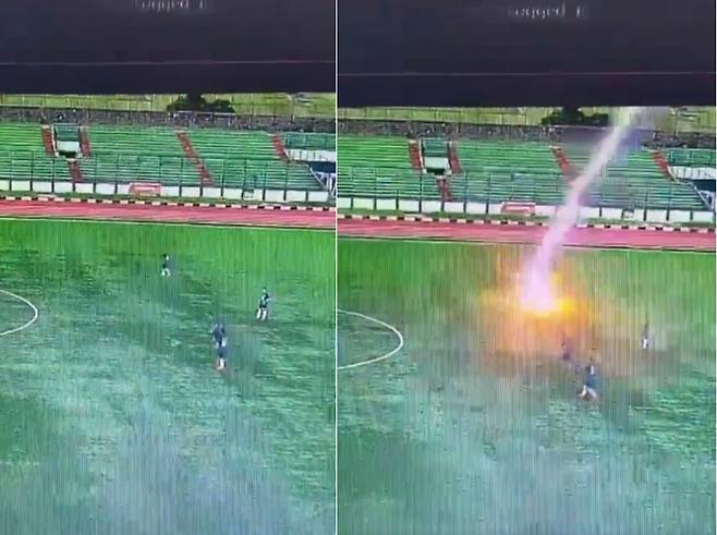 경기 당시 모습. /사진=Kobbie Mainoo Fans X(엑스) 캡처