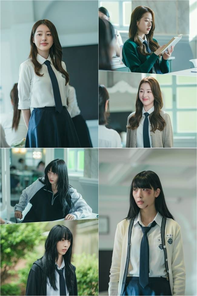 사진=티빙 오리지널 시리즈 ‘피라미드 게임’ 제공