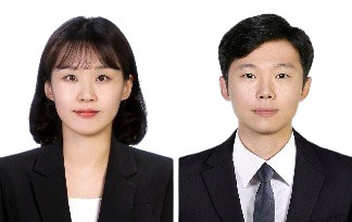 김수진 (왼쪽) , 박인수 교수. 사진=건양대 제공
