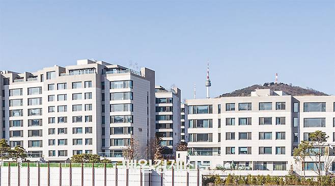 서울 용산구 한남동 ‘나인원한남’ 전경. [매경DB]