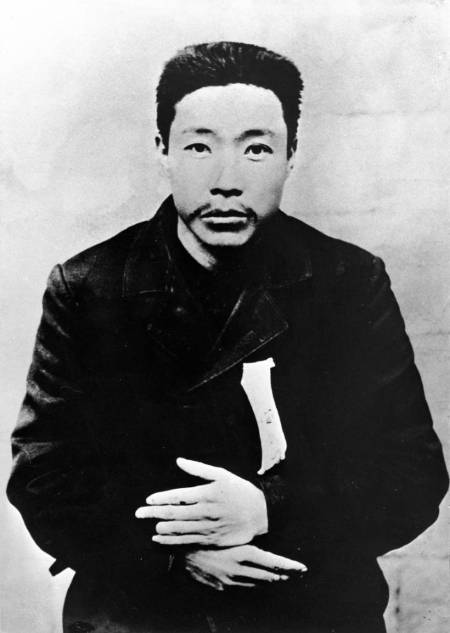 뤼순감옥에서의 안중근. /사진제공=국가보훈처