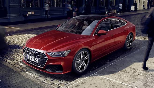 아우디 프리미엄 4-도어 쿠페 '더 뉴 아우디 A7 55 TFSI 콰트로 프리미엄(The new Audi A7 55 TFSI quattro Premium). /사진=아우디코리아 제공