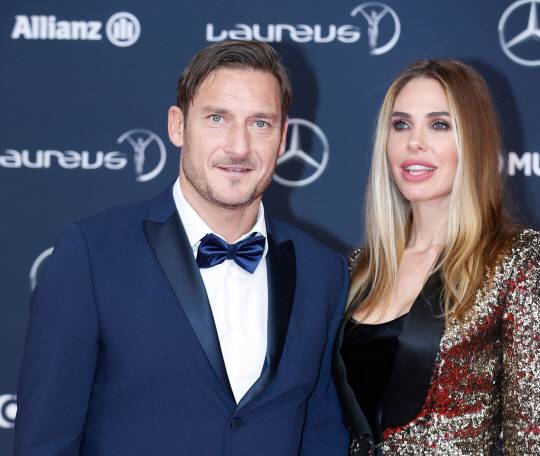 프란체스코 토티(왼쪽)와 일라리 블라시. 신화통신 뉴시스