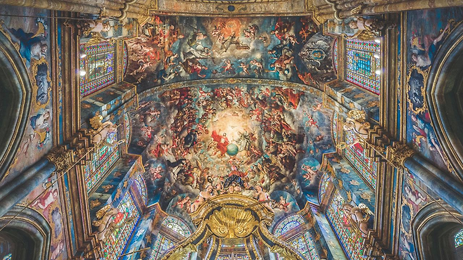 루고 대성당 천장화&nbsp;ⓒ Cathedral de Lugo