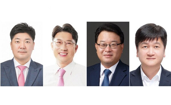 이용 국민의힘 의원, 이창근 국민의힘 하남시 전 당원협의회 운영위원장, 김기윤 경기도교육감 변호사, 김도식 전 서울시 정무부시장. (사진=연합뉴스, 뉴시스)