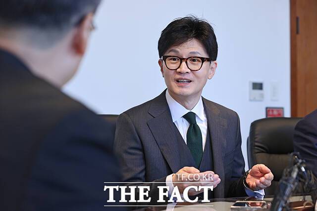 서울중앙지법 민사항소10-2부(김동현‧이상아‧송영환 부장판사)는 지난 1일 한동훈 국민의힘 비상대책위원장이 장모 전 기자를 상대로 낸 손해배상 소송에서 원고 패소 판결했다./국민의힘 제공