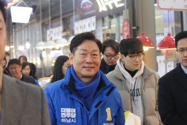 강병덕 예비후보, 스포츠 메가시티 조성 거듭 확인. 강 후보 캠프 제공