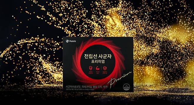 휴온스가 새롭게 출시한 건겅기능식품 '전립선 사군자 프리미엄'. /휴온스