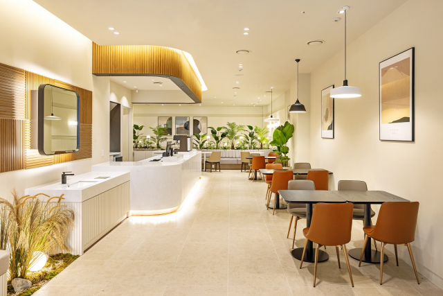 시흥 프리미엄 아울렛 VIP 전용 프리미엄 라운지. [사진 출처 = 신세계사이먼]