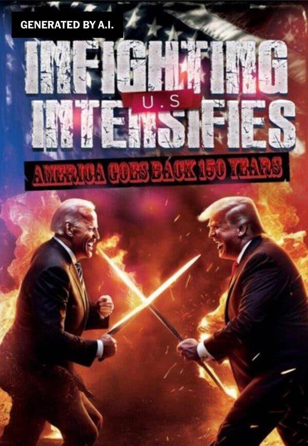 중국 배후 X계정에 게재된 美대선 관련 이미지 [인터넷 캡처.재판매 및 DB 금지]