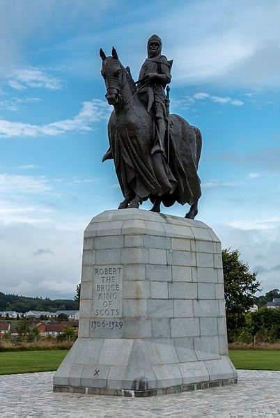 베녹번 전투 기념장소에 마련된 로버트 더 부르스 동상. [사진출처=Martin Kraft]
