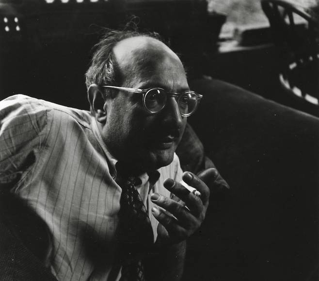 46세의 마크 로스코 모습. 로스코 추상화를 구상하기 시작한 그의 전성기 시절 모습. [브루클린 박물관]