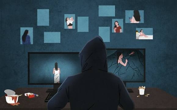 스토킹, 보복범죄 자료 이미지. 아이클릭아트